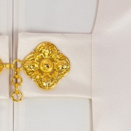 Ivory Humeral Veil JHS...