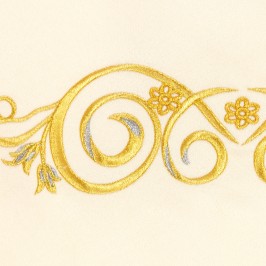 Ivory Humeral Veil JHS...