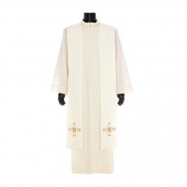 Priest stole JHS and Cross
