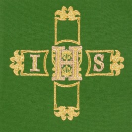 Priest stole JHS and Cross