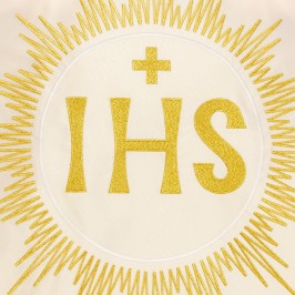 Humeral Veil IHS Embroidery