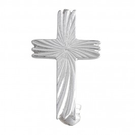 Cross Pin in 925 Silver