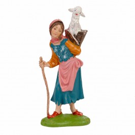 Shepherdess with Lamb...