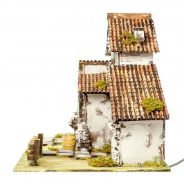 Farmhouse with Cave and Light