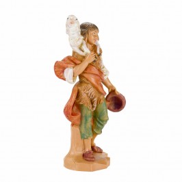 Boy with Lamb Fontanini 11 cm