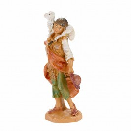 Boy with Lamb Fontanini 11 cm