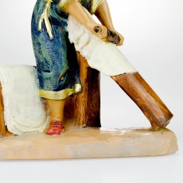 Man Making Scrolls...