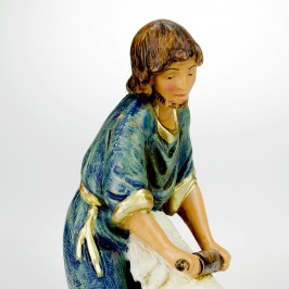 Man Making Scrolls...