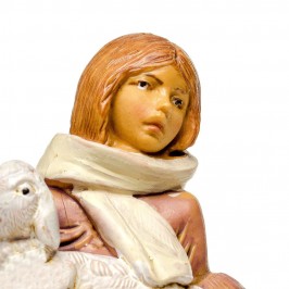 Shepherdess with Sheep...