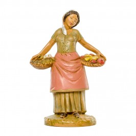 Shepherdess with Baskets...