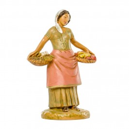 Shepherdess with Baskets...