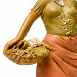 Shepherdess with Baskets...