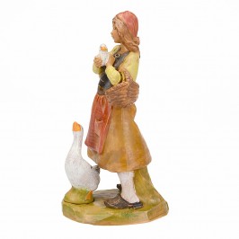 Shepherdess with Ducks...