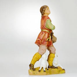 Shepherd with Cane and...