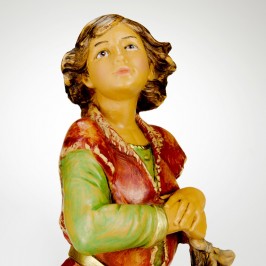 Shepherd with Cane and...