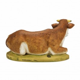 Seated Ox Fontanini 52 cm