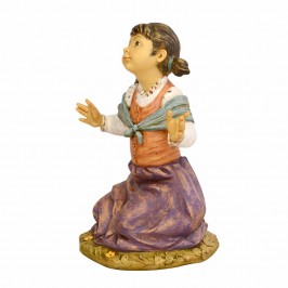 Little Girl Kneeling...