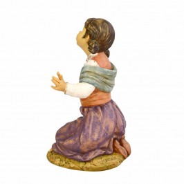 Little Girl Kneeling...