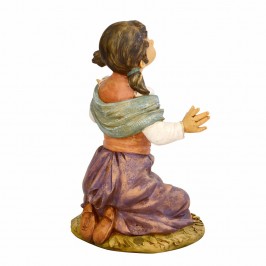 Little Girl Kneeling...