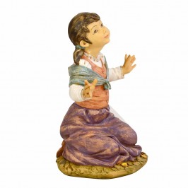 Little Girl Kneeling...