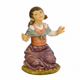 Little Girl Kneeling...