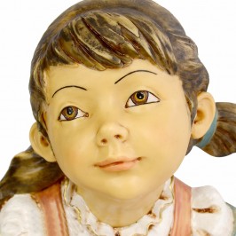 Little Girl Kneeling...