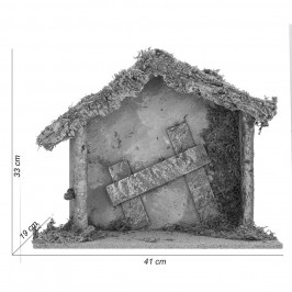 Hut for 19 cm Nativity Scene
