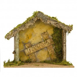 Hut for 19 cm Nativity Scene
