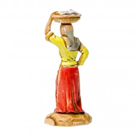 Woman with Basket for...