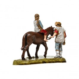 Shepherd with Little Boy on...