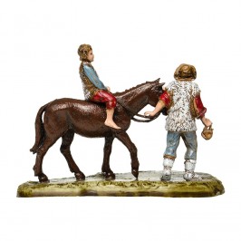 Shepherd with Little Boy on...