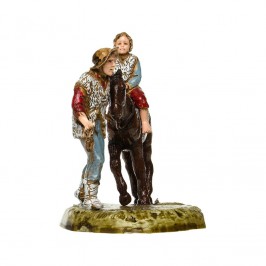 Shepherd with Little Boy on...