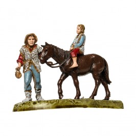 Shepherd with Little Boy on...