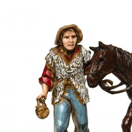 Shepherd with Little Boy on...