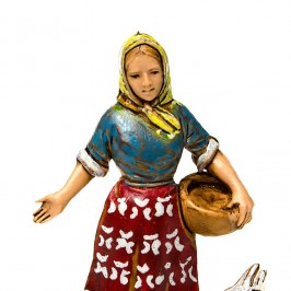 Farmer with Chickens for...