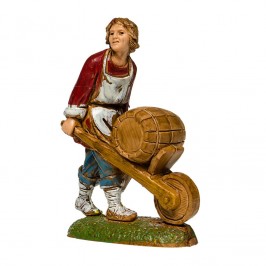 Man with Barrel for...