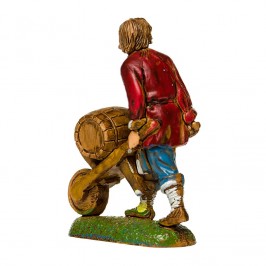 Man with Barrel for...