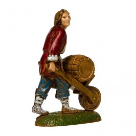 Man with Barrel for...