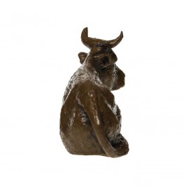 Seated Ox for Nativity 6 cm
