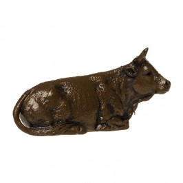 Seated Ox for Nativity 6 cm