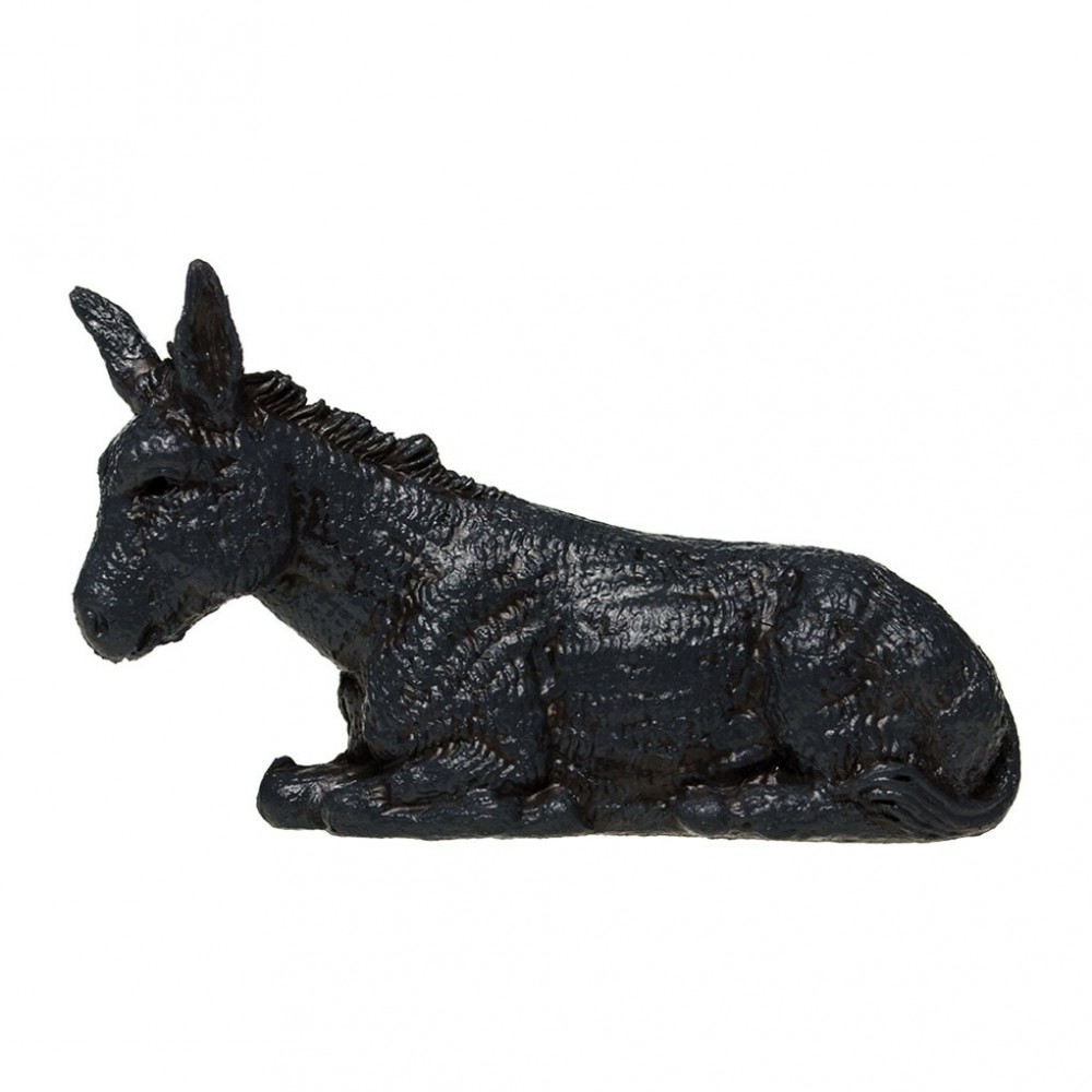 Seated Donkey for Landi Nativity Sets 6 cm