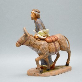 Shepherd with Donkey and...