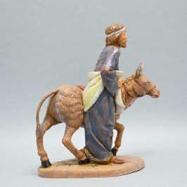 Shepherd with Donkey and...