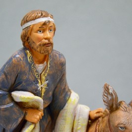 Shepherd with Donkey and...