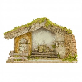 Stable with Wooden Door for...