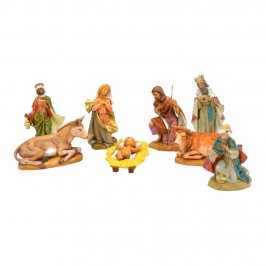 Nativity 8 pcs Fontanini 17 cm