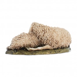 Sheep Sleeping in Resin Landi