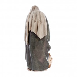 Old Woman with Cane Landi...