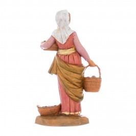 Woman with Three Baskets...