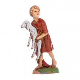 Little Boy with Sheep Landi...